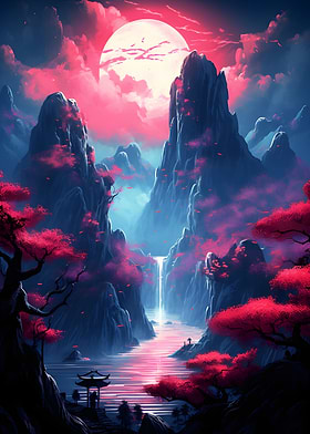 Moonlight Sakura Peaks