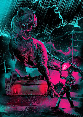 Jurassic Park Illustrations