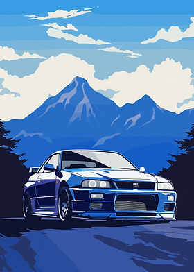 Skyline GTR R34 Tribute