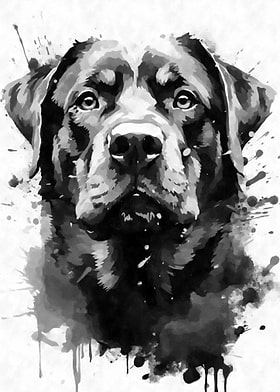 Black Ink Dog Portraits-preview-1