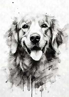 Black Ink Dog Portraits-preview-0