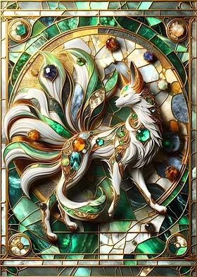 Nine Tailed Fox Kitsune