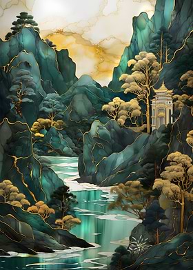 Seaside Cliff Temple
