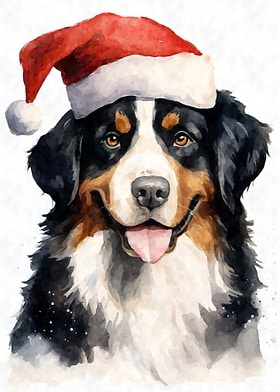 Santa Hat Dogs Xmas-preview-1
