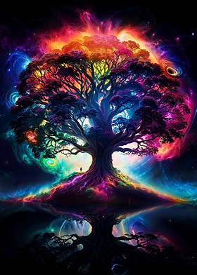 Cosmic Tree of Life Unity