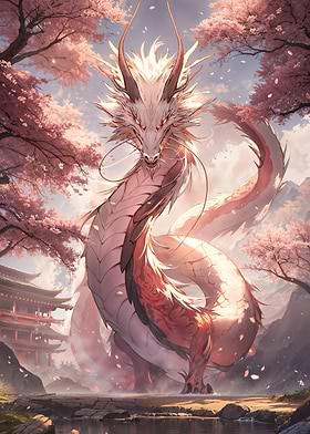 Japanese Sakura Dragon