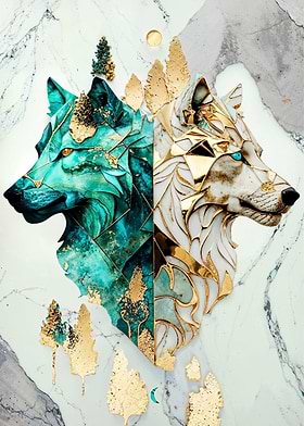 Legends of Kintsugi Wolves