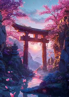 Tranquil Torii Horizon