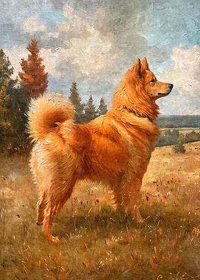 Vintage Dog Oil Paintings-preview-1