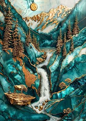 Yellowstone River Kintsugi