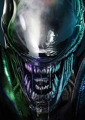Alien Comics Stylized-preview-0