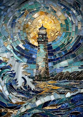Mosaic Marvel — Guiding Light Mosaic Art