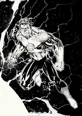 Green Lantern by Jim Lee-preview-3