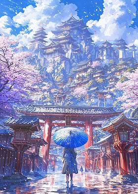 Sakura Temple Ascent