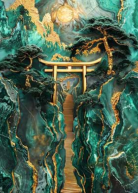 Jade Mountain Torii Path