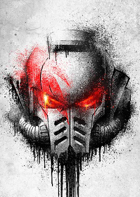 Warhammer 40,000 Graffiti Helmets-preview-3