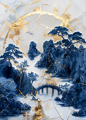 Kintsugi Mountain River
