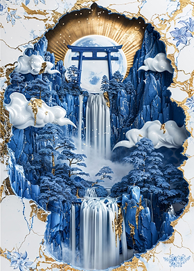 Porcelain Gateway to Peace