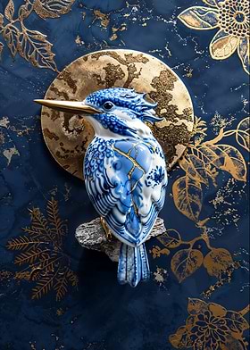 Kintsugi Kingfisher