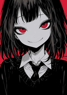 Black And White Eye Glow-preview-3