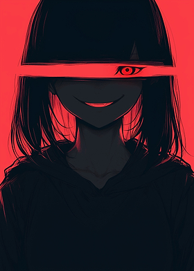 Black And White Eye Glow-preview-2