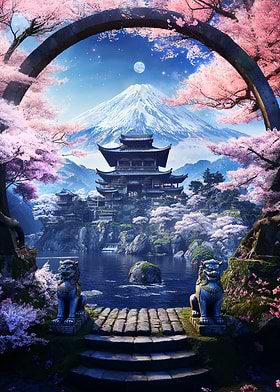Mystical Moon Temple
