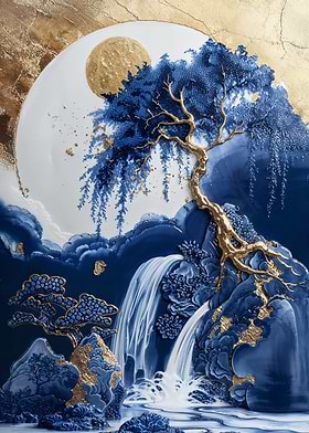 Moonlit Willow Harmony