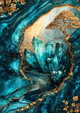 Crystal Cavern Kintsugi
