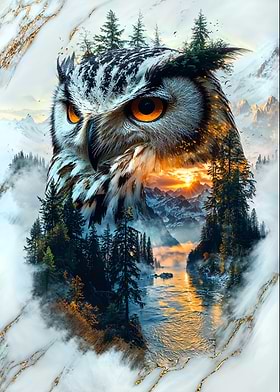 Mystic Mountain Owl