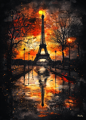 Gothic Cityscapes At Dusk-preview-3