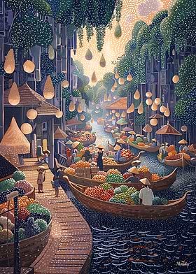 Pointillist Lansdcapes-preview-2