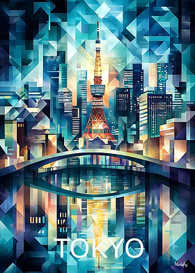 Cubist City Vibes Art-preview-0