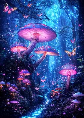 Enchanted Shroomwood Dreamscape