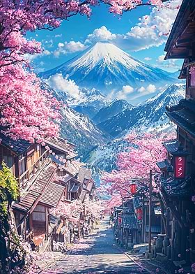 Sakura Street to Fuji