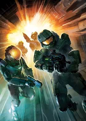 Halo Comic Book Covers