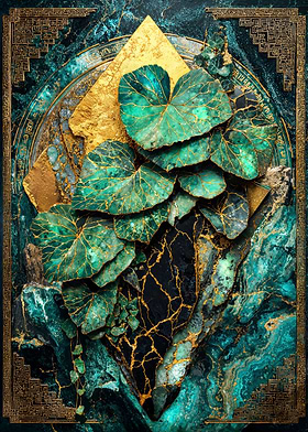Mystic Bloom of the Golden Depths