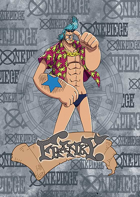 One Piece Straw Hat Crew Characters