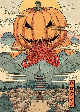 Halloween Woodblock Prints-preview-0