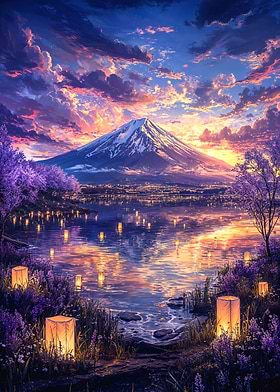 Fuji’s Lantern Dreamscape