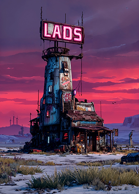Neon Outpost Wasteland Inn