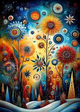 Abstract Christmas Collection Surreal Festive Decorative Art-preview-3