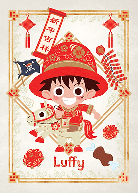 One Piece Chinese Horse New Year-preview-1