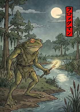 Cryptozoology Cryptid Monster Art-preview-3