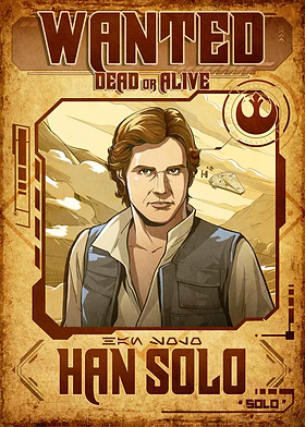 Star Wars Wanted Posters