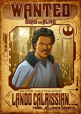 Star Wars Wanted Posters