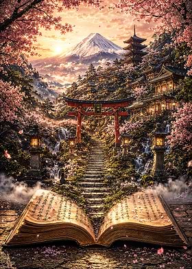 Magic Book of the Sakura Shrine