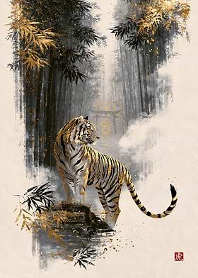 Tiger of the Bamboo Shrine