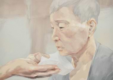 'Birthday'. Oil paint. 2013.