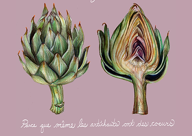 'You will never be a vegetable, because even artichokes ...