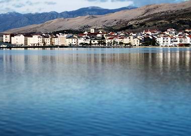 Landscape of city Pag
